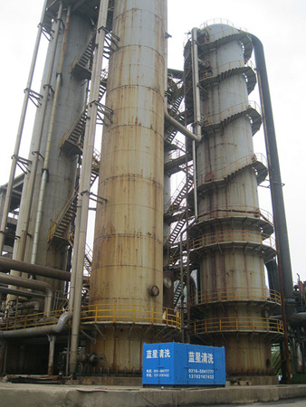 清洗鋼廠脫硫塔